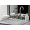 Fauceture FSC8929CKL Kaiser Widespread Bathroom Faucet W/ Brass Pop-Up, Nickel FSC8929CKL - alternate 6